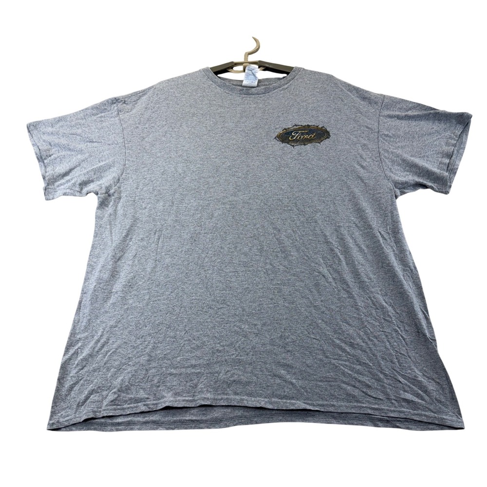 Delta T-Shirt Mens XL Gray Ford This Is Ford Country Graphic Short Sleeve Tee